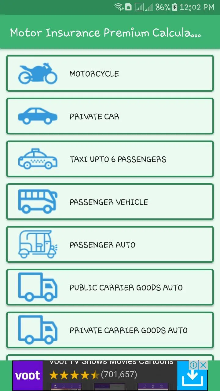 Motor Insurance Premium Calcul | Indus Appstore | Screenshot