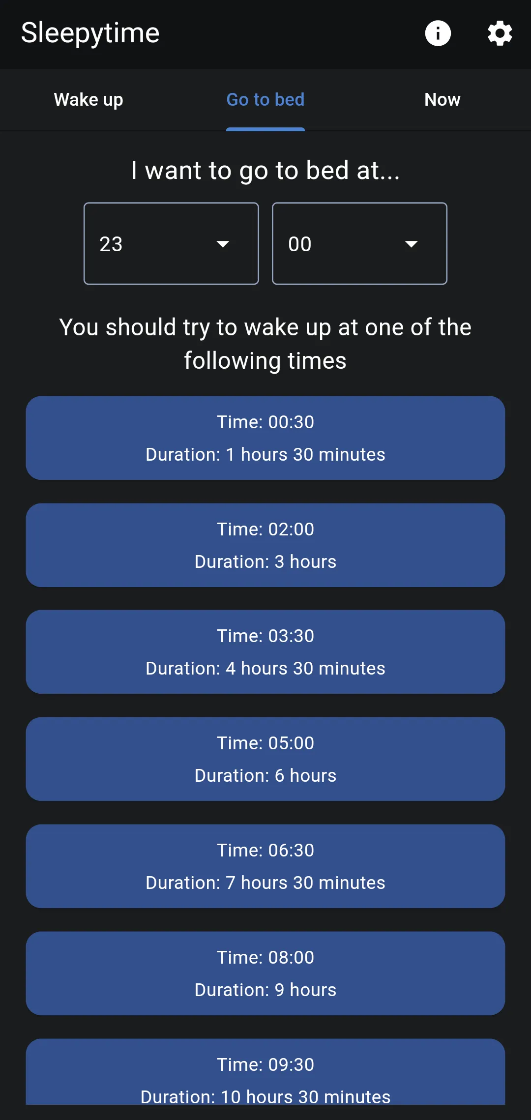 Sleepytime | Indus Appstore | Screenshot