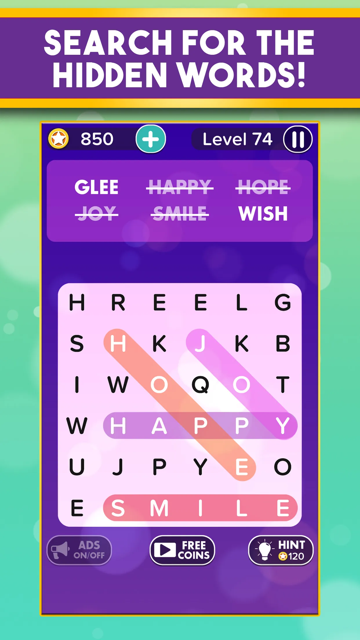 Word Search Addict Word Puzzle | Indus Appstore | Screenshot