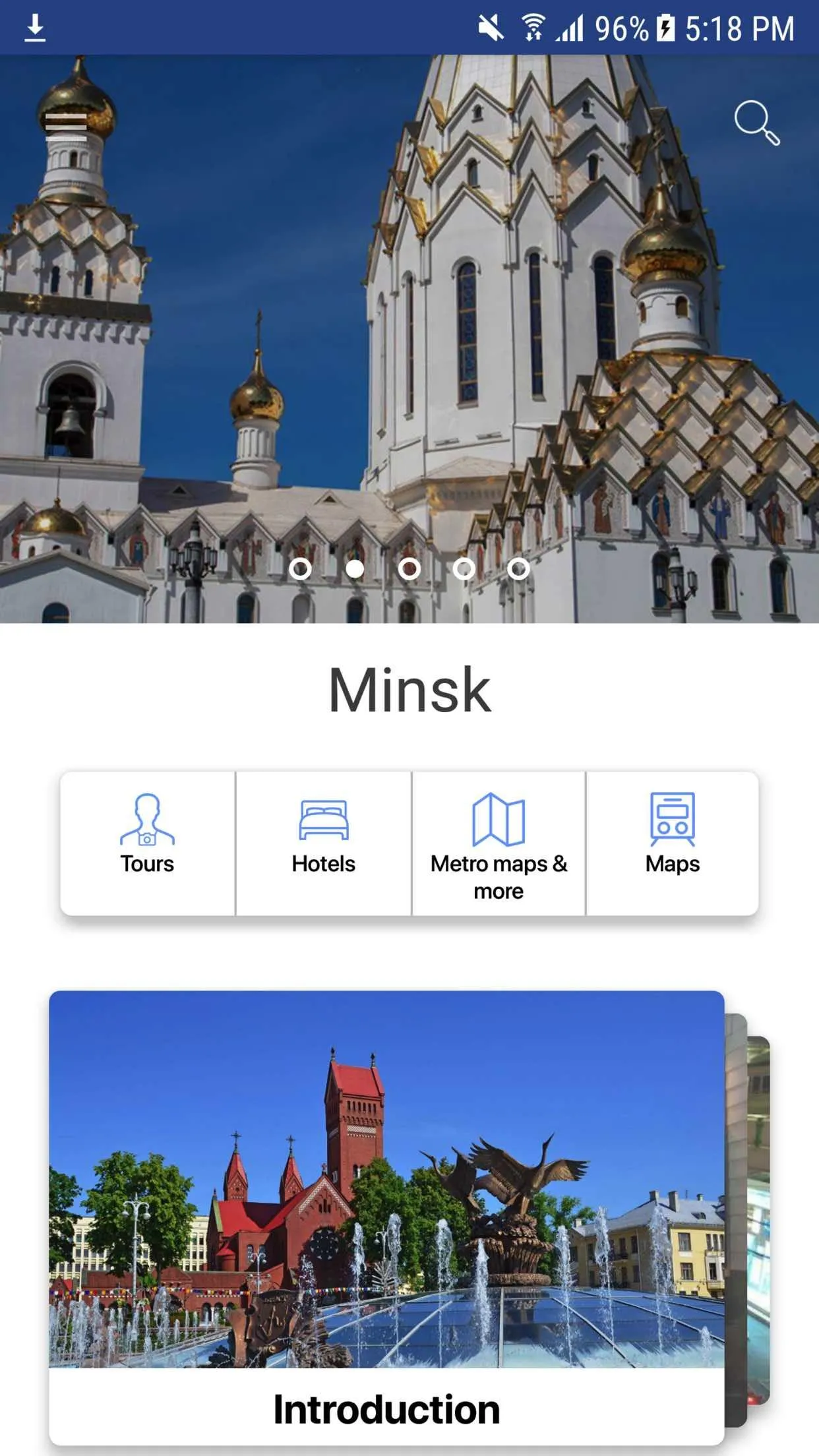 Minsk Travel Guide | Indus Appstore | Screenshot