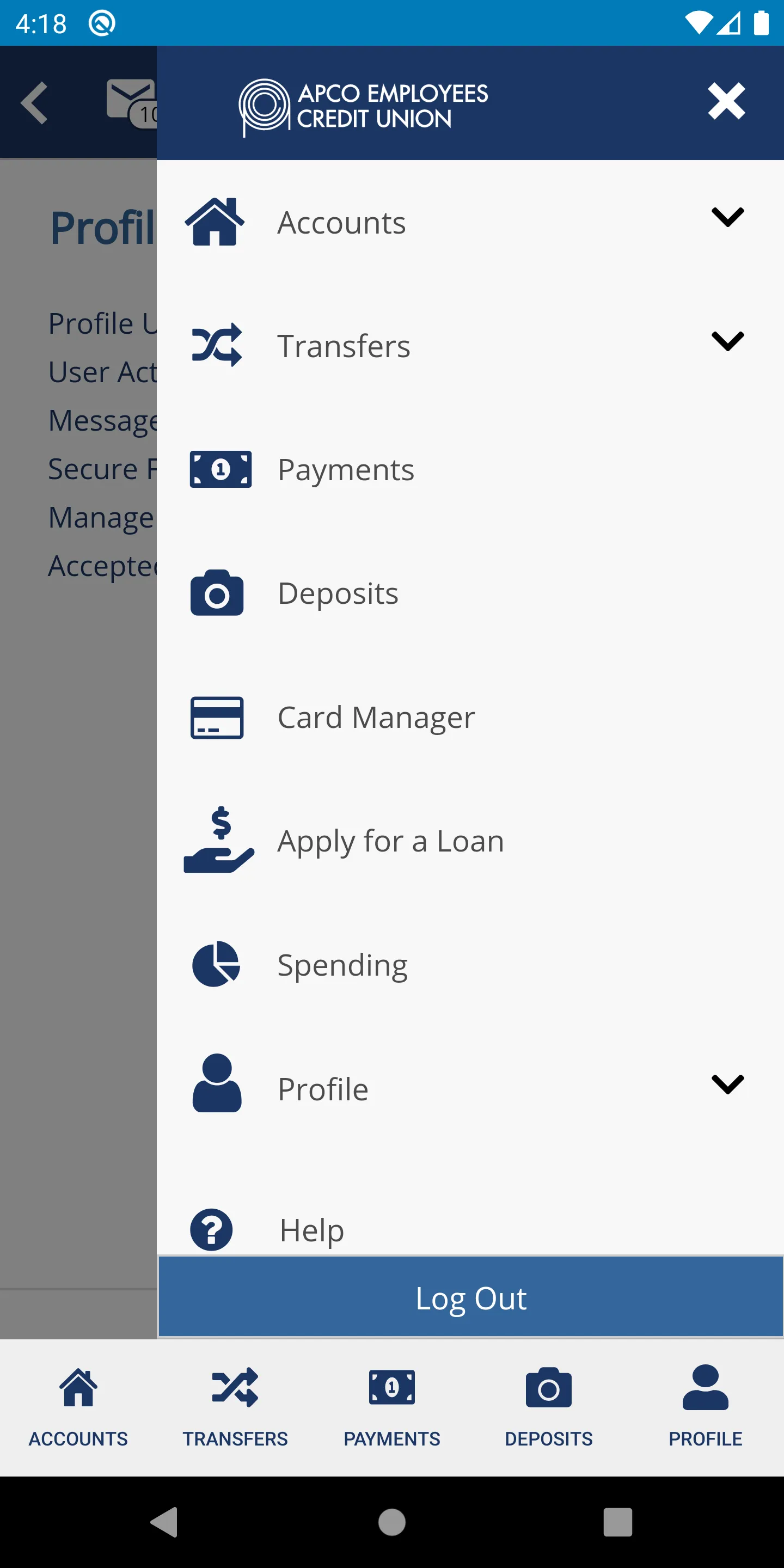 APCO Employees Credit Union | Indus Appstore | Screenshot