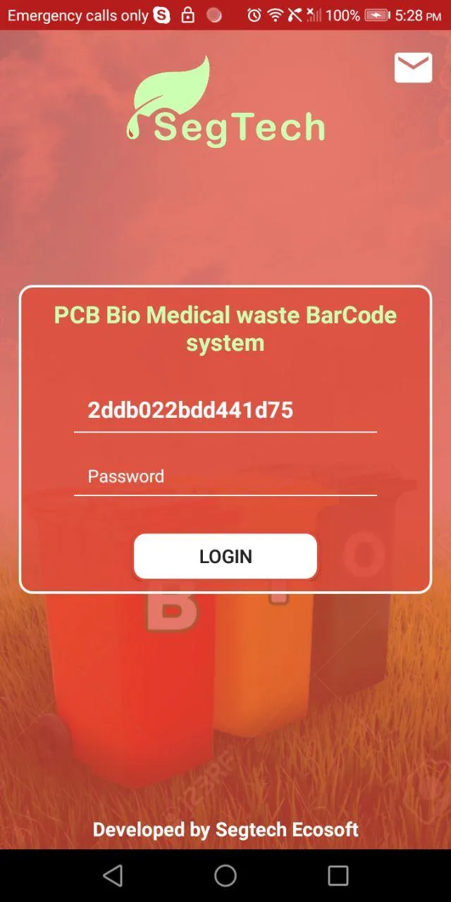 PCB Bio Medical waste BarCode | Indus Appstore | Screenshot