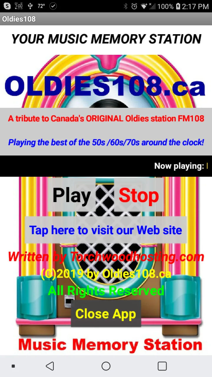 Oldies108 | Indus Appstore | Screenshot