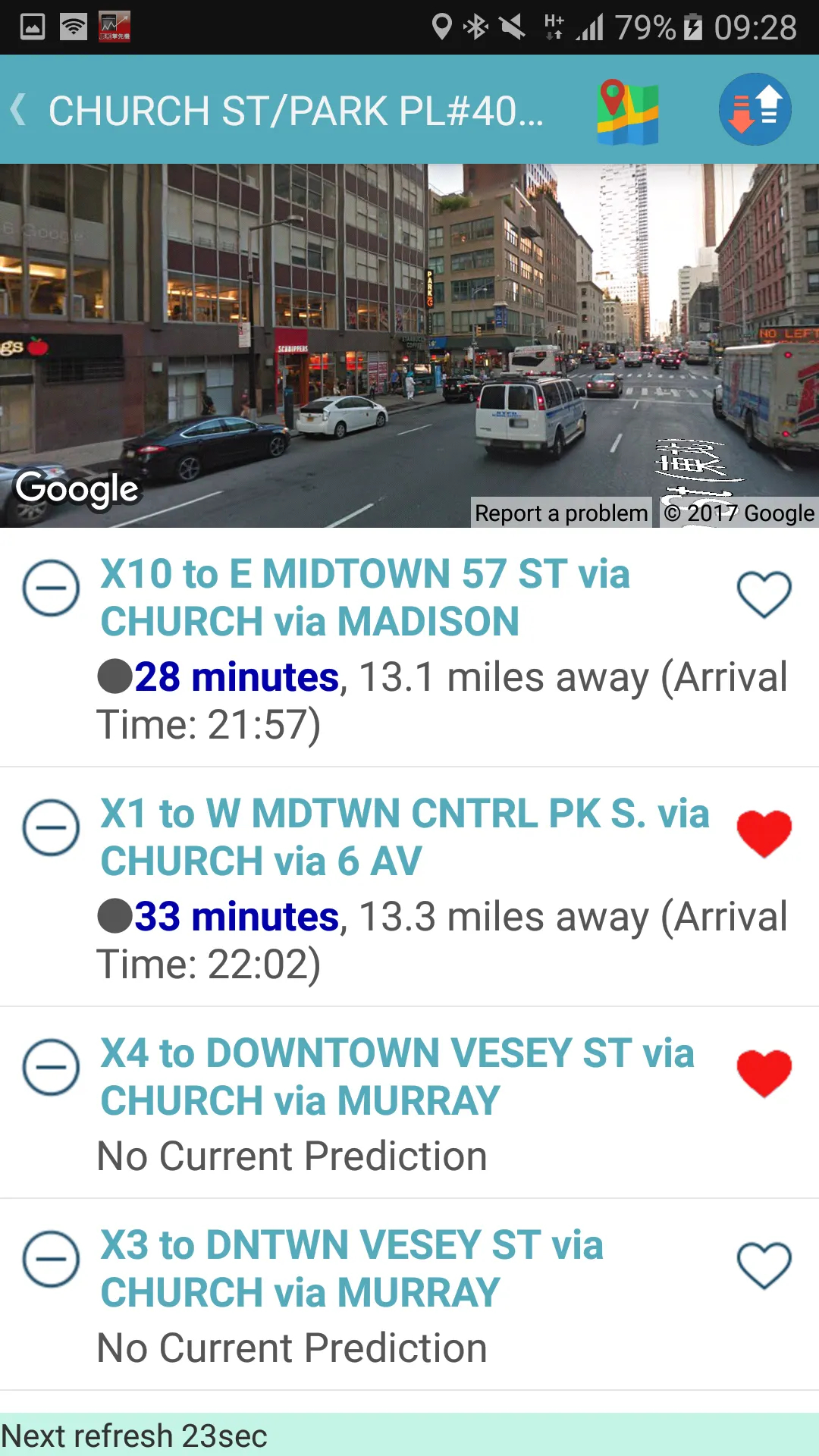 NYC New York Bus Tracker | Indus Appstore | Screenshot