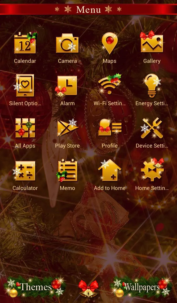 Twinkly Xmas Theme +HOME | Indus Appstore | Screenshot