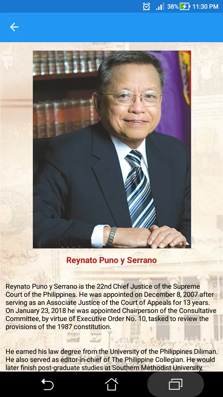 Supreme Court of the Philippin | Indus Appstore | Screenshot