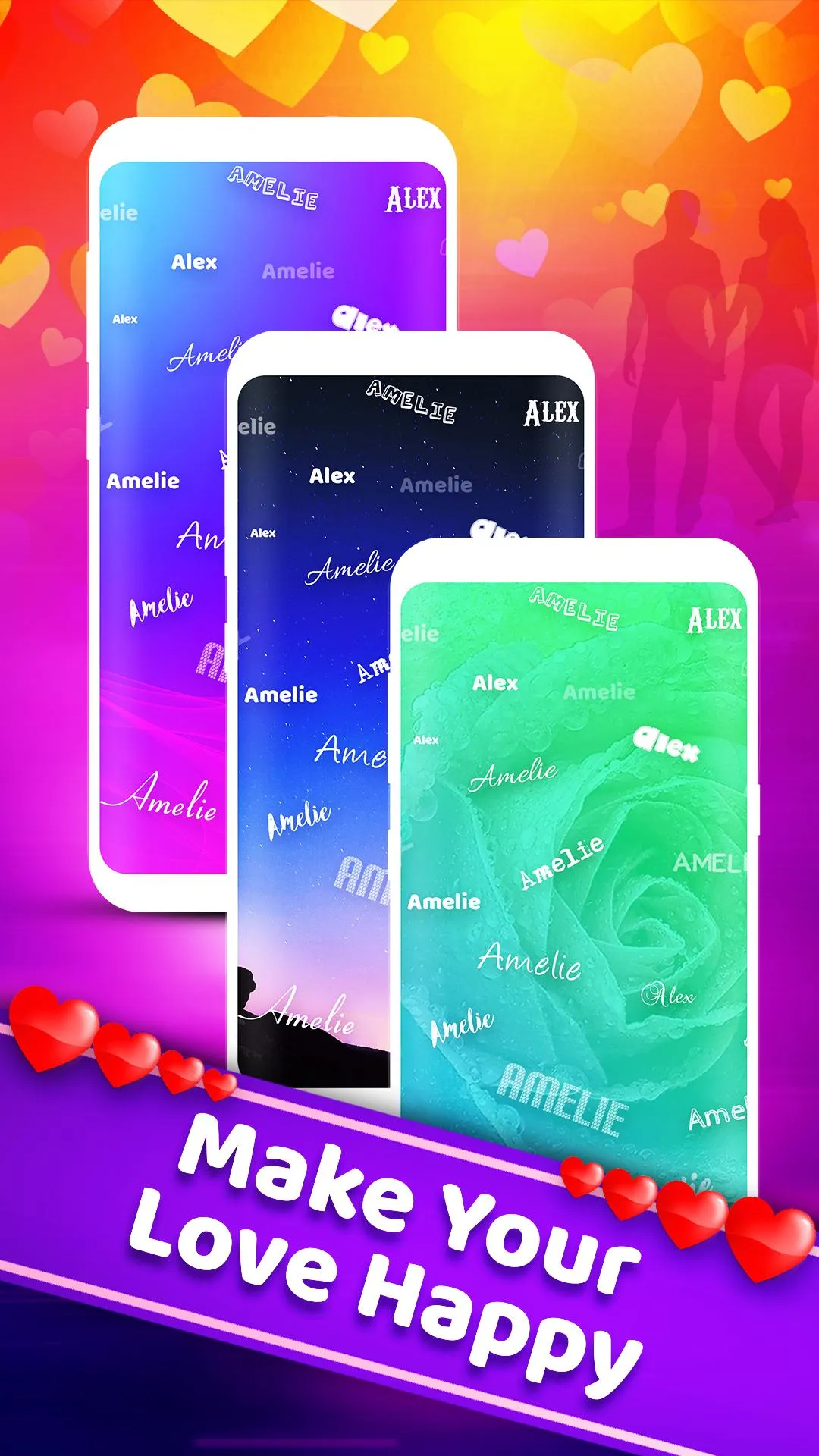 My Love Name Valentine Day LWP | Indus Appstore | Screenshot