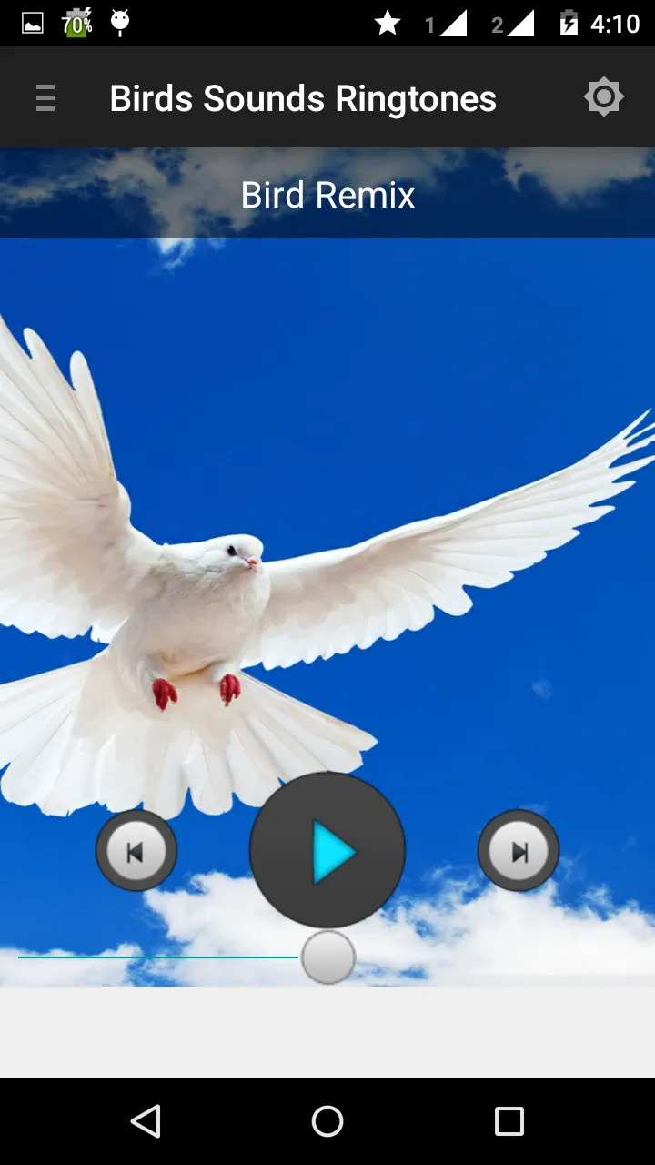 Birds sounds ringtones | Indus Appstore | Screenshot