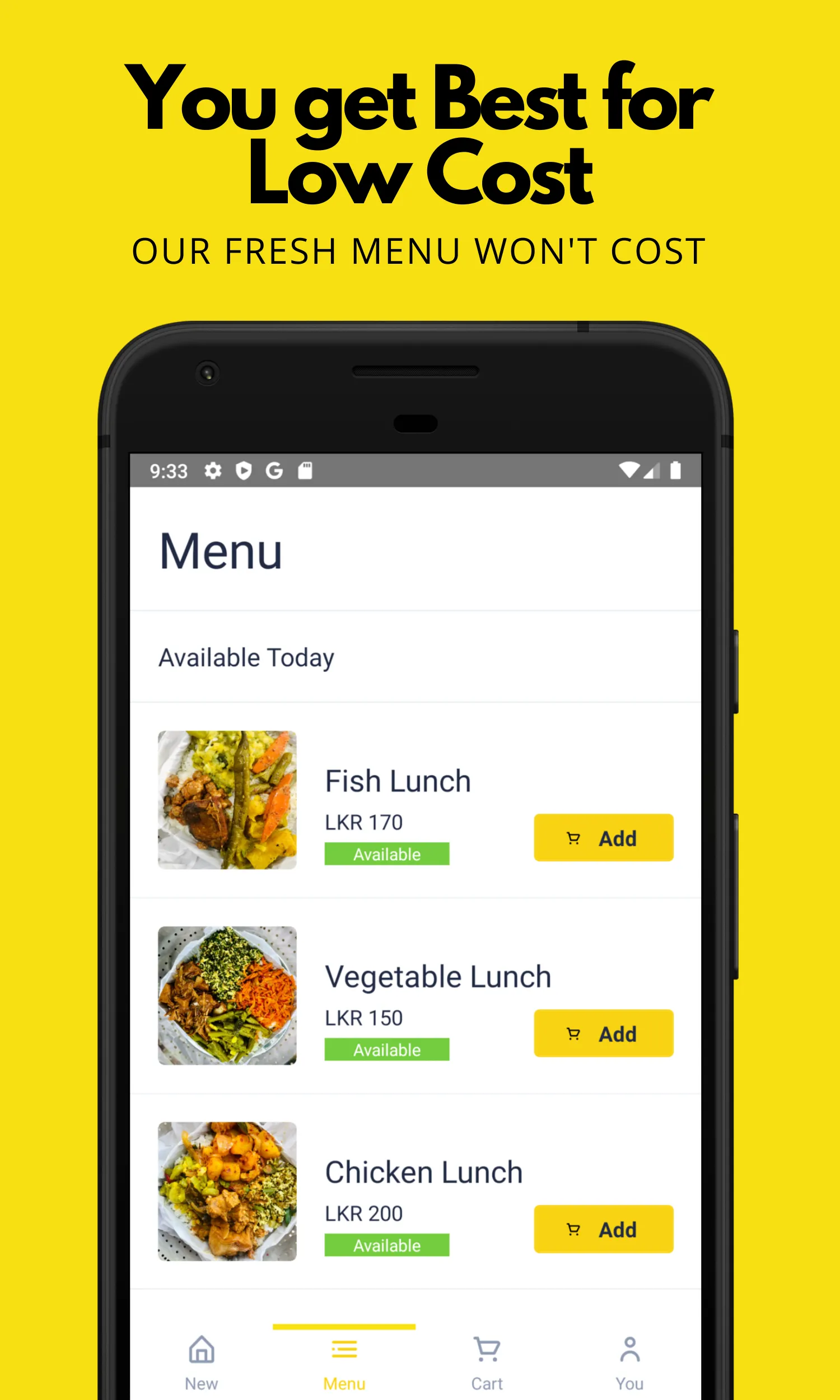 JC Catering - Food Delivery -  | Indus Appstore | Screenshot