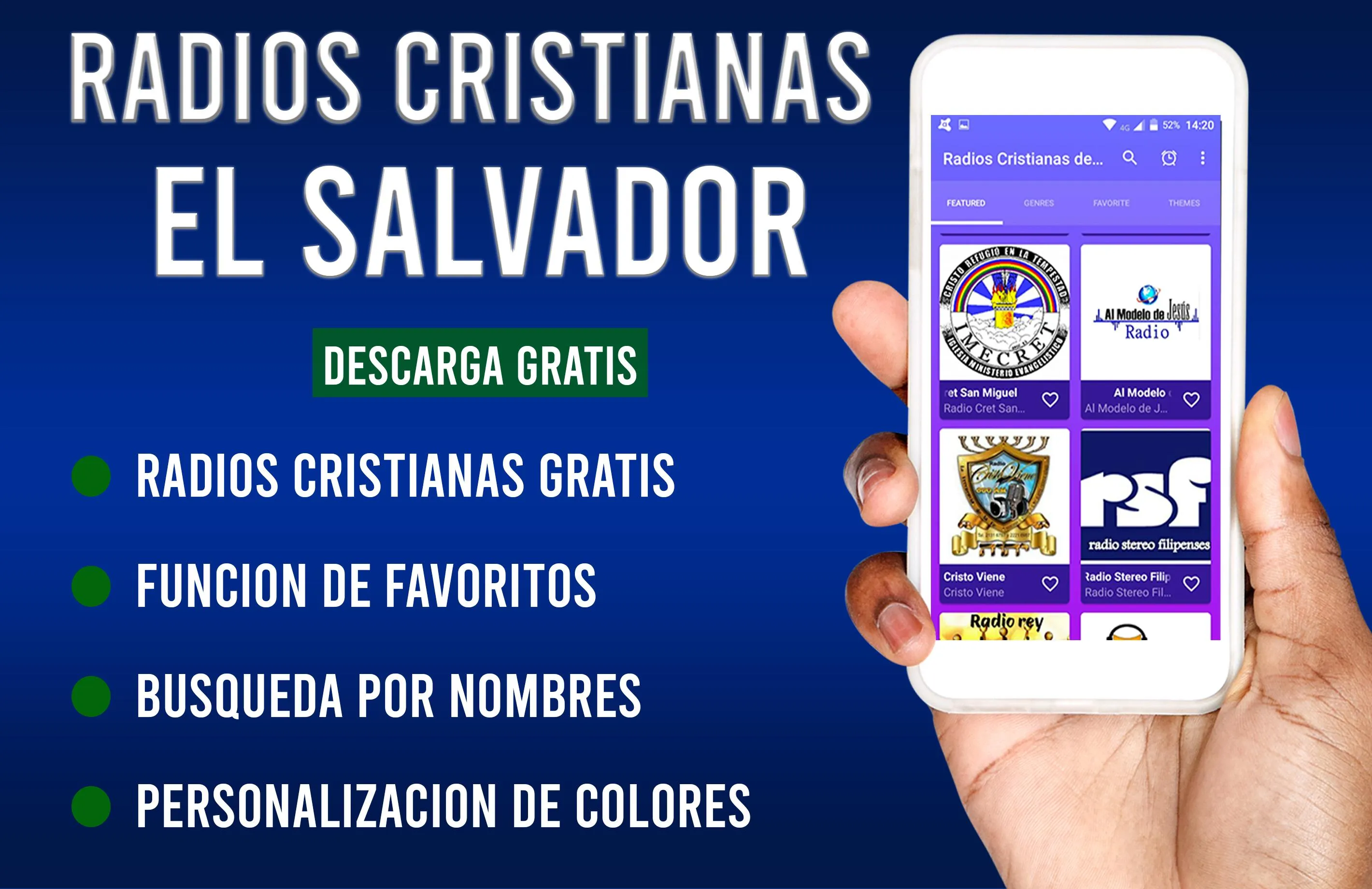 Christian Radios El Salvador | Indus Appstore | Screenshot