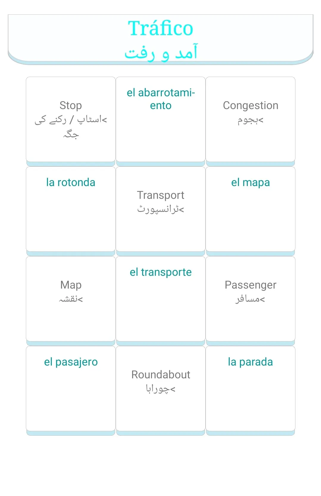 Learn Spanish Language in Urdu | Indus Appstore | Screenshot