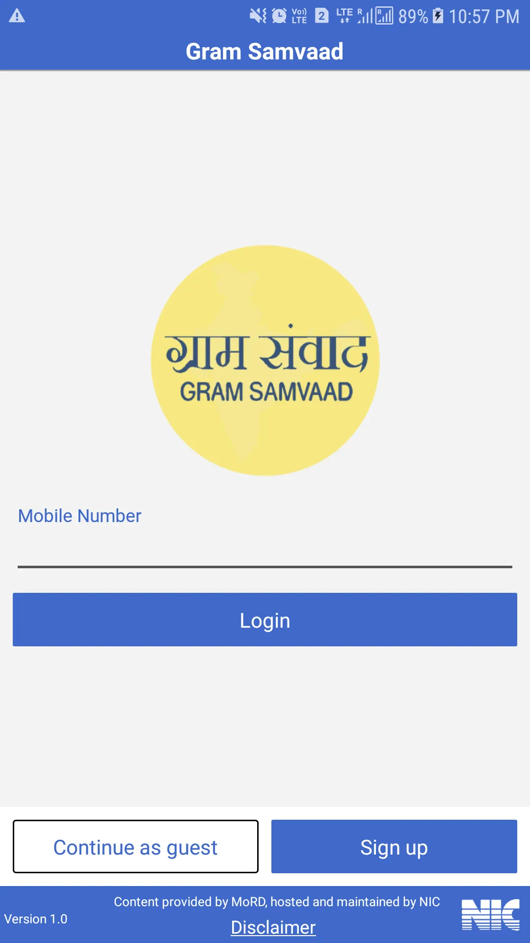 Gram Samvaad | Indus Appstore | Screenshot