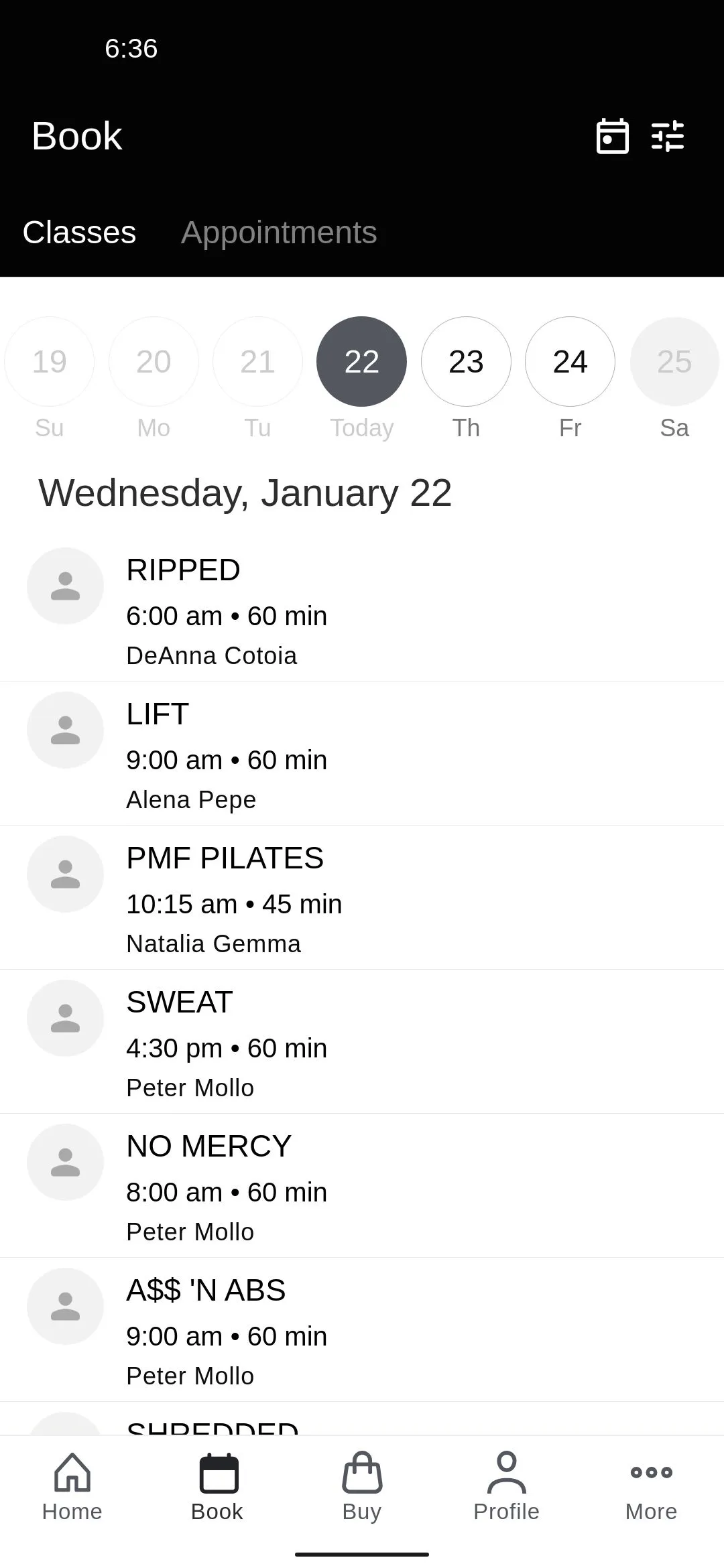 Peter Mollo Fitness | Indus Appstore | Screenshot