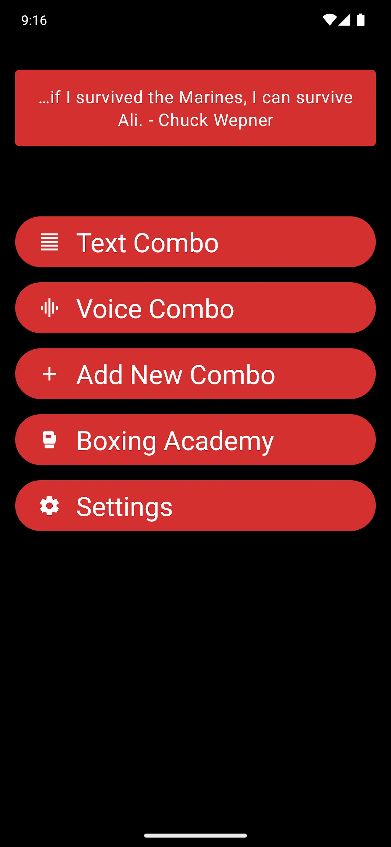 MyFastCombo  Boxing Coach | Indus Appstore | Screenshot