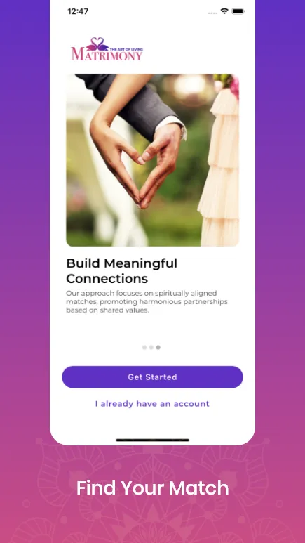 Art of Living Matrimony | Indus Appstore | Screenshot