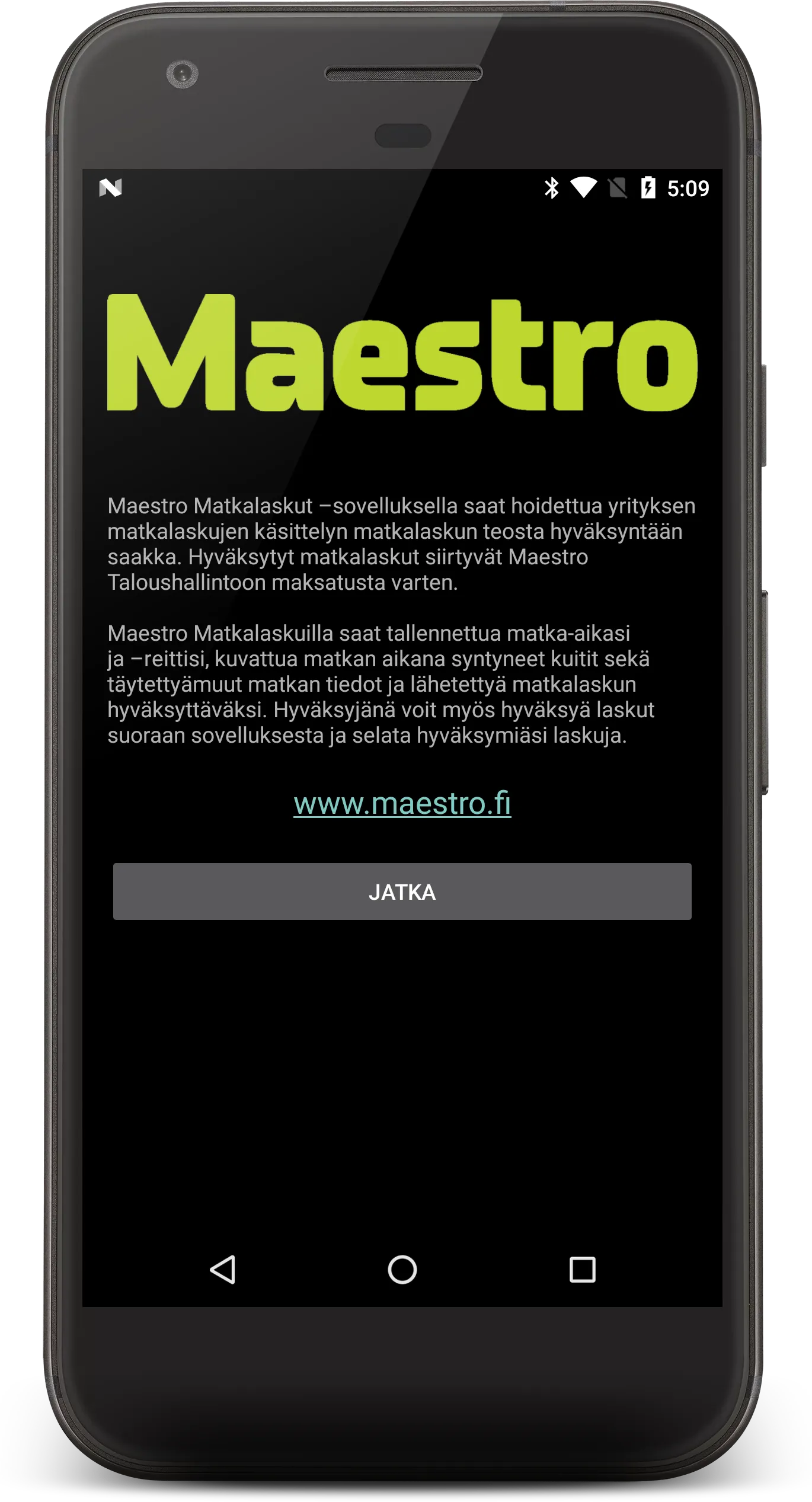 Maestro Matkalaskut | Indus Appstore | Screenshot