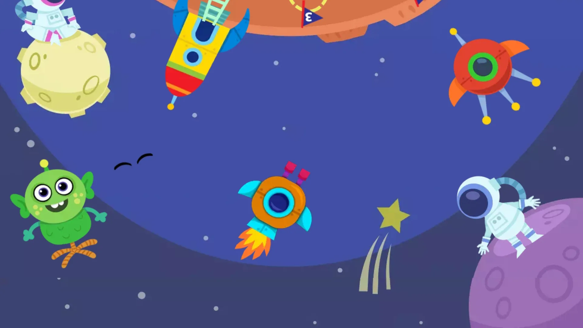 Kiddos in Space - Kids Games | Indus Appstore | Screenshot