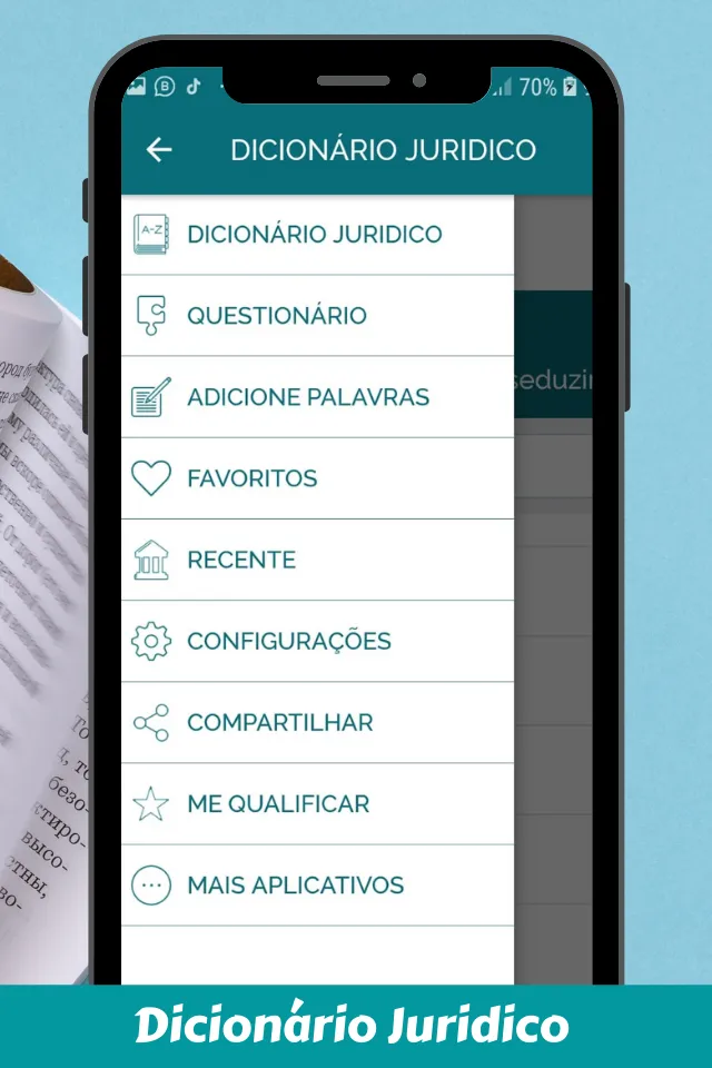 Dicionário Juridico português | Indus Appstore | Screenshot