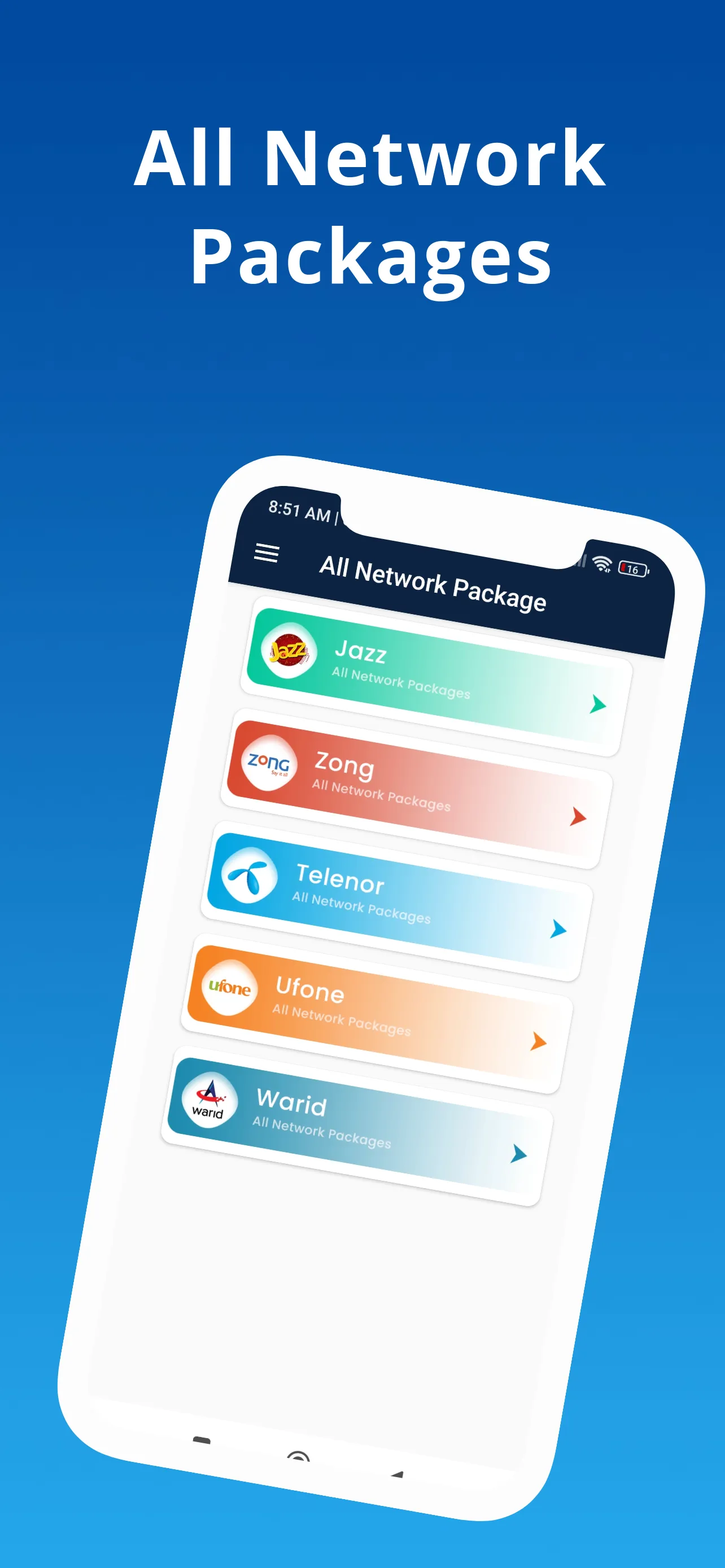 Get All Network package offers | Indus Appstore | Screenshot