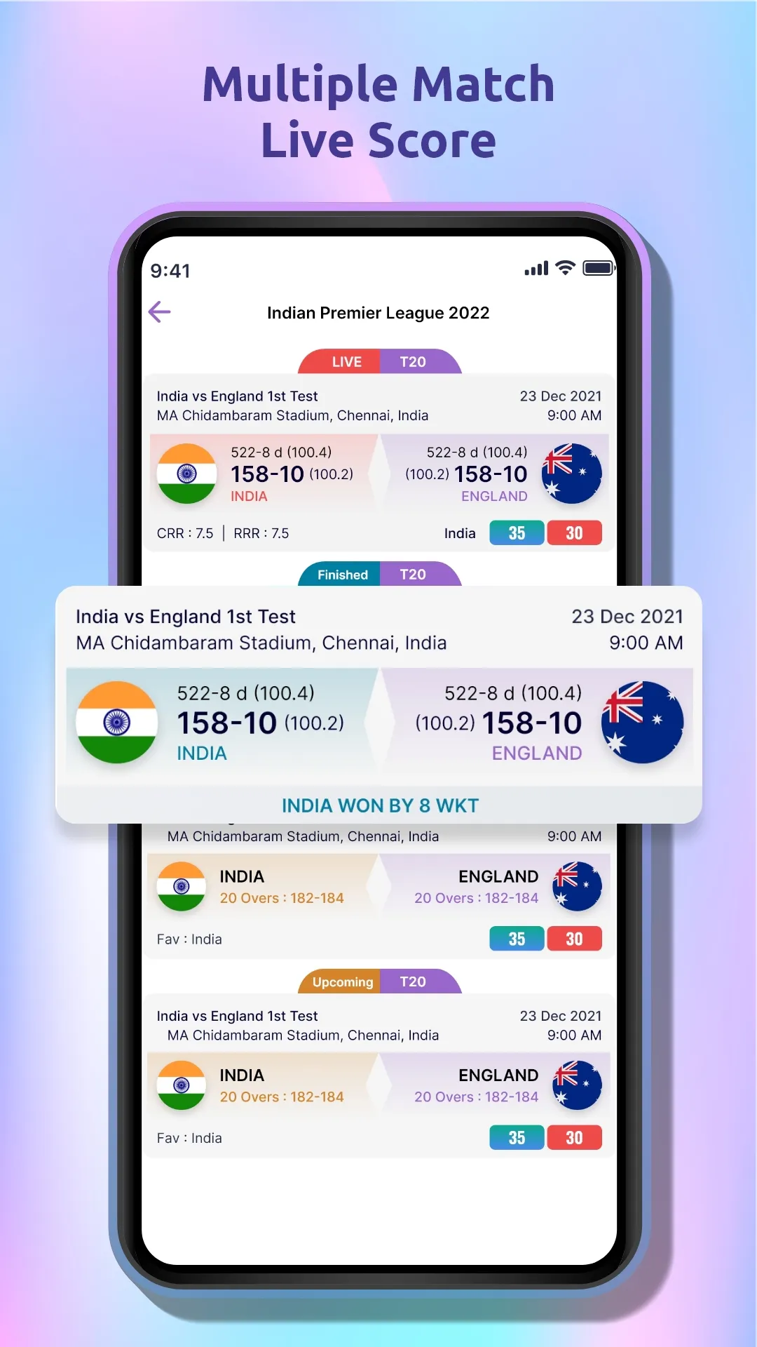 World11 Cricket Live Line | Indus Appstore | Screenshot