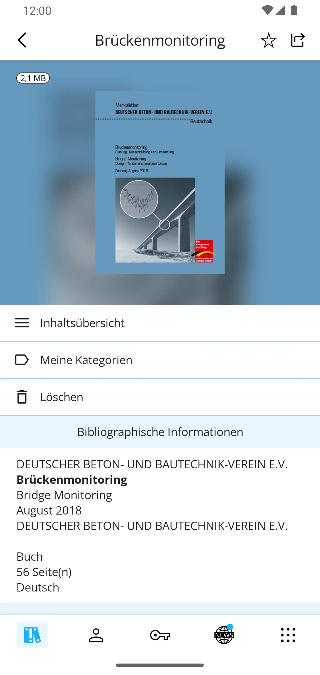 DBV-Schriften | Indus Appstore | Screenshot