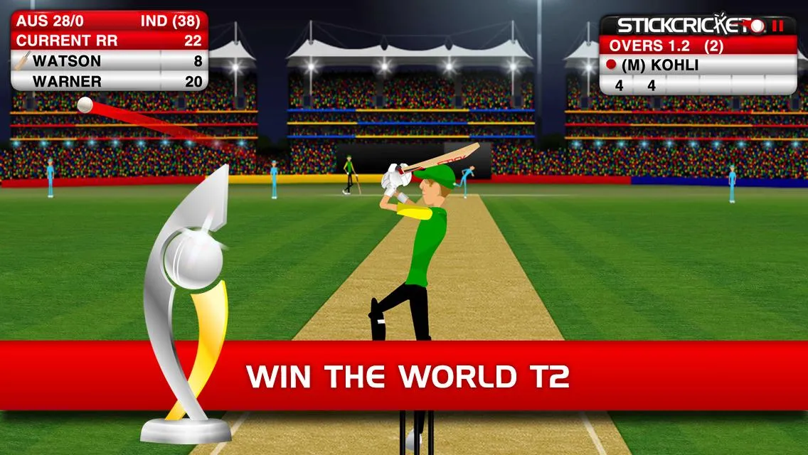 Stick Cricket Classic | Indus Appstore | Screenshot