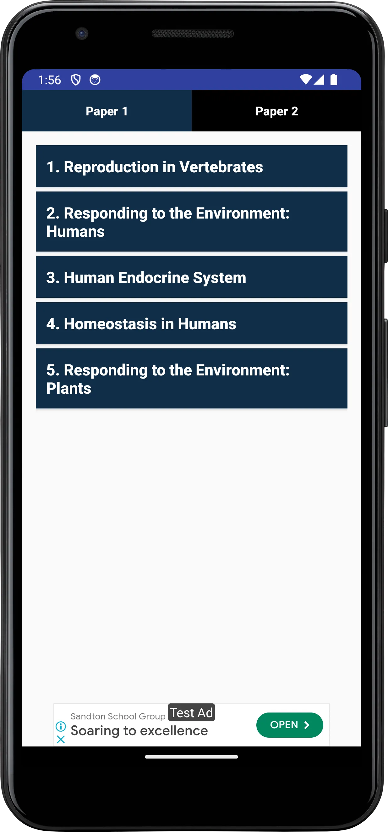 Grade 12 Life Sciences | Indus Appstore | Screenshot