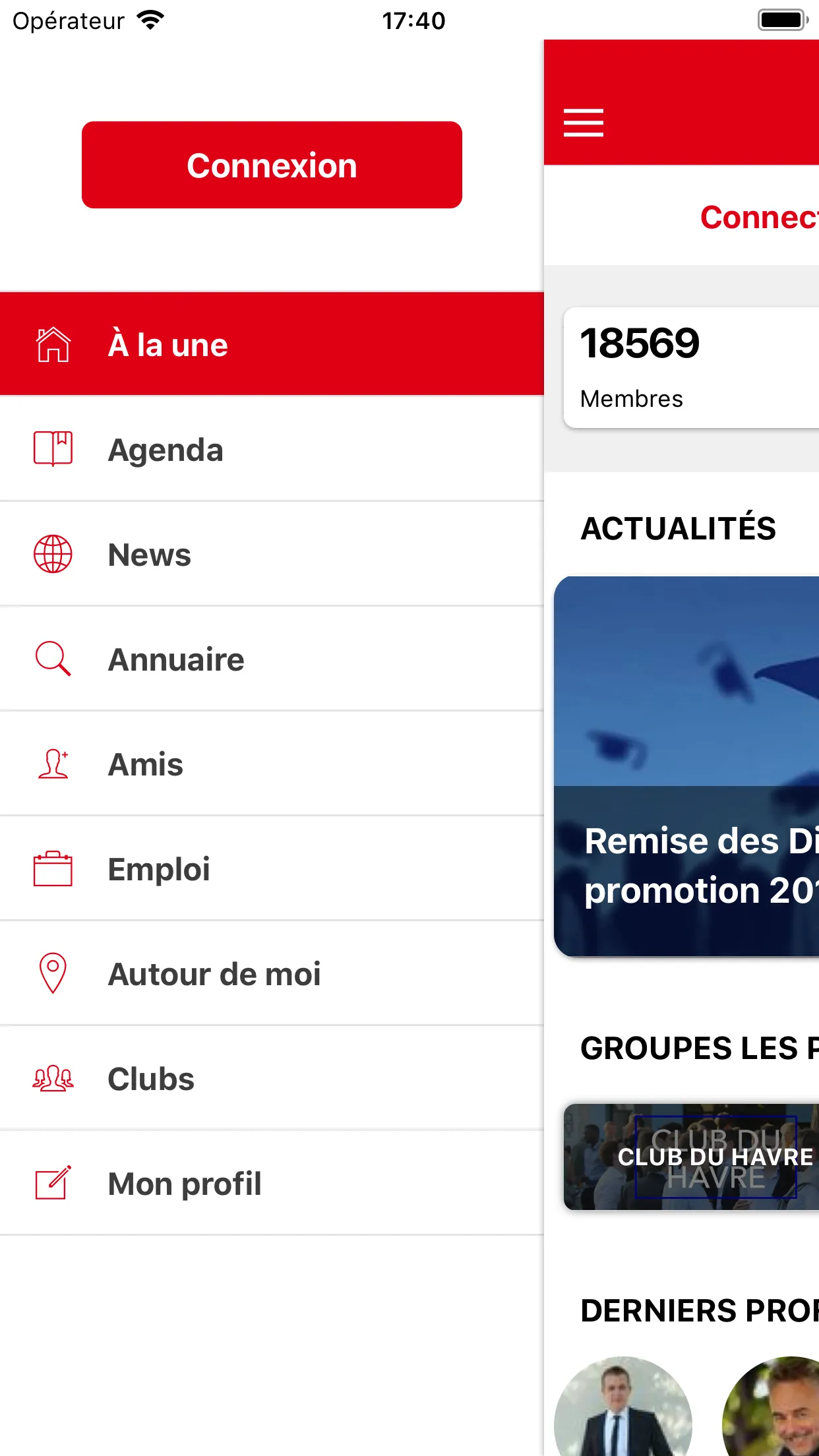 Alumni EM Normandie | Indus Appstore | Screenshot