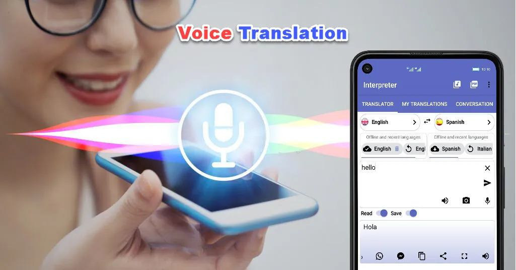 Interpreter Voice Translator | Indus Appstore | Screenshot