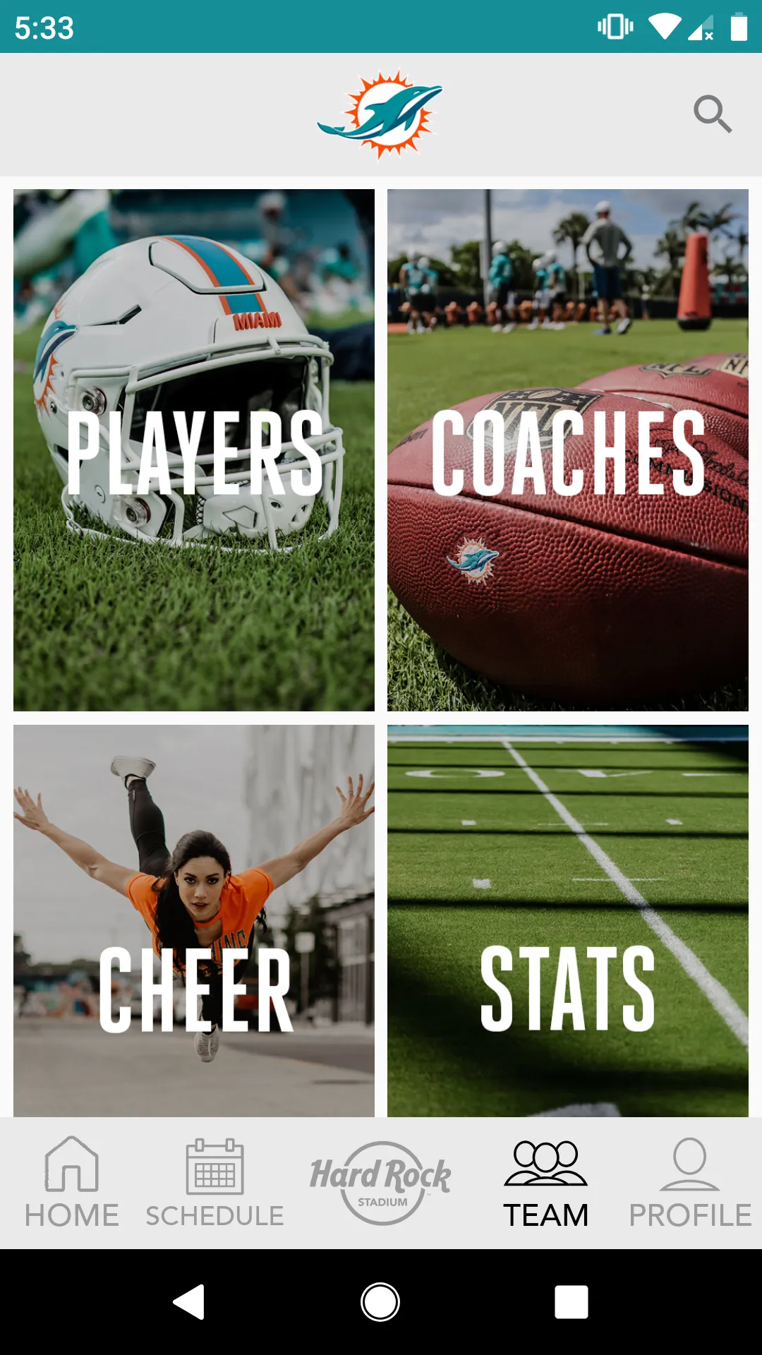 Miami Dolphins | Indus Appstore | Screenshot