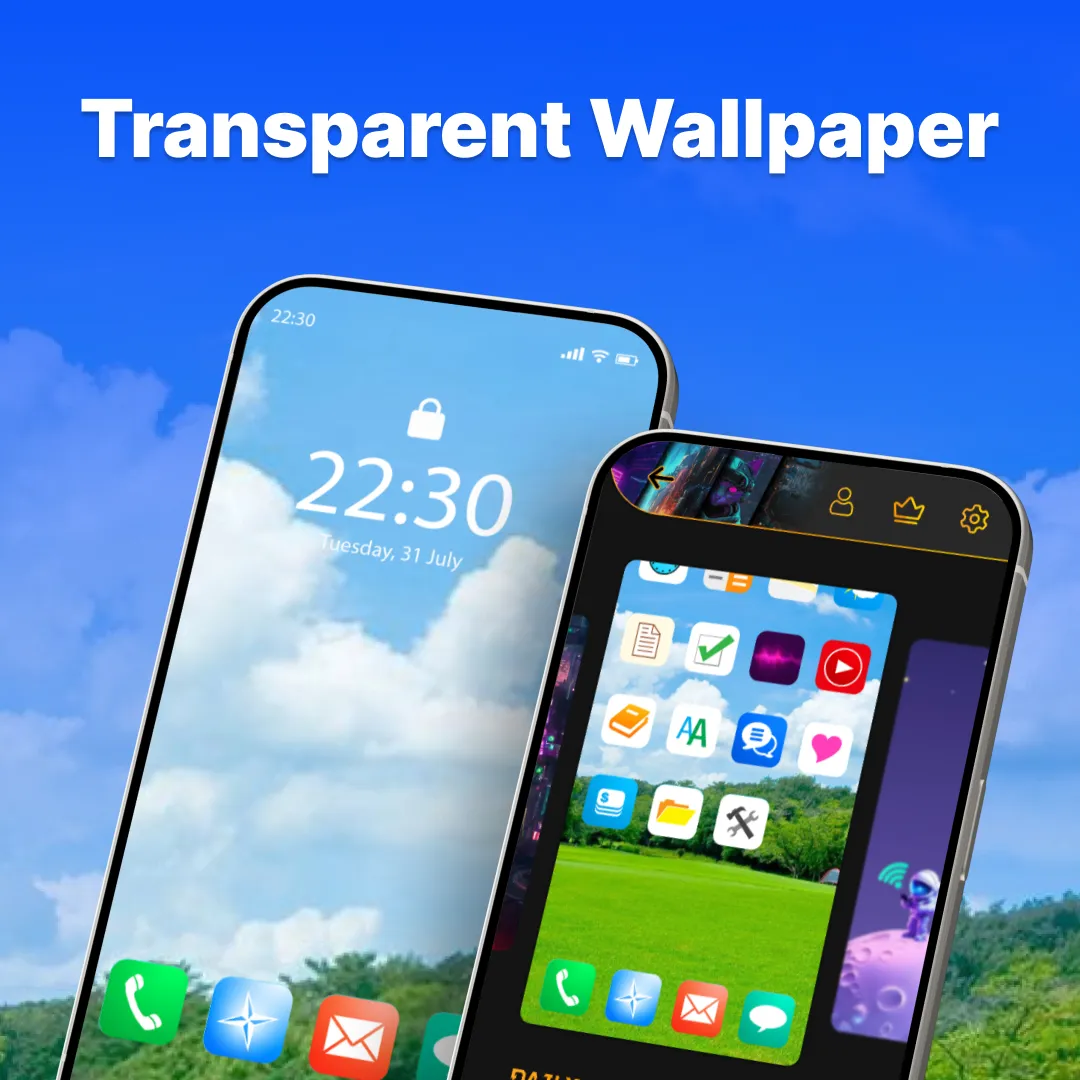 Transparent Live Wallpaper 4K | Indus Appstore | Screenshot