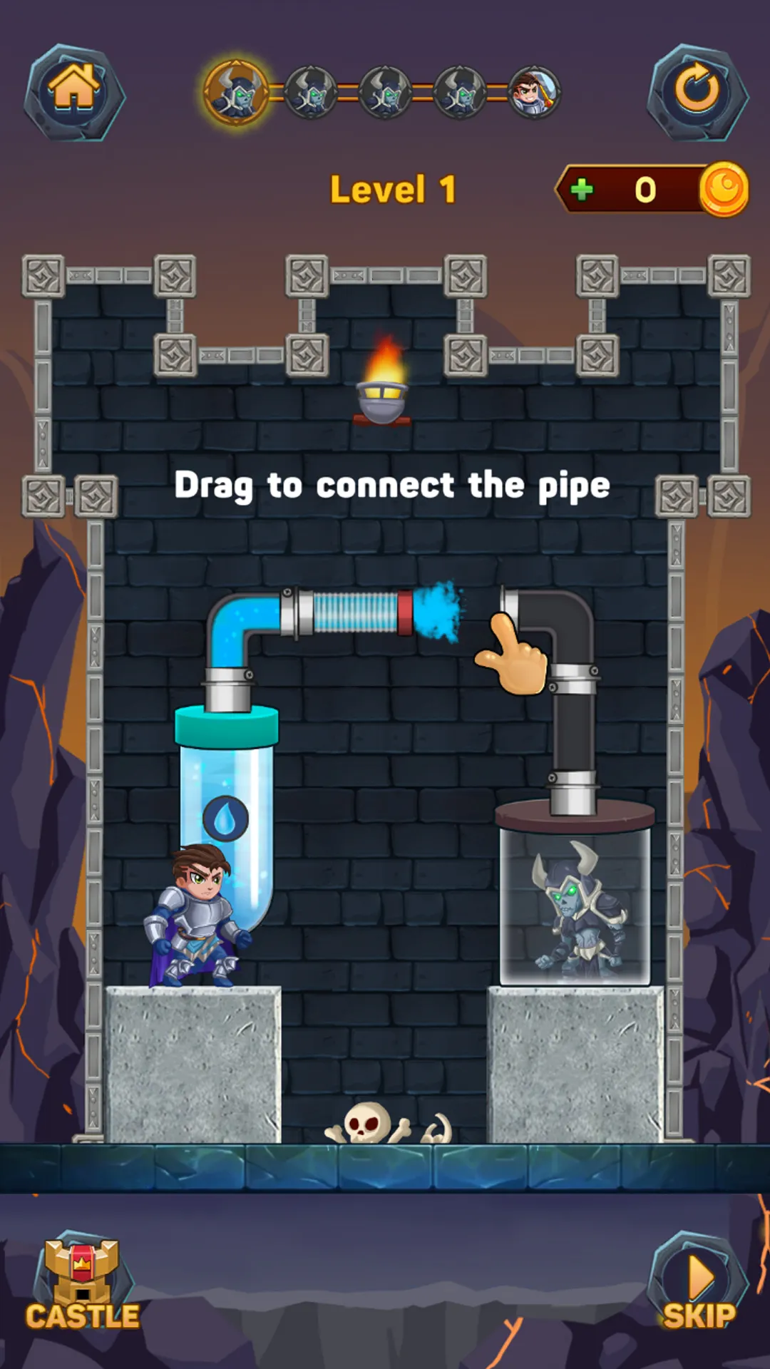 Hero Pipe Rescue: Water Puzzle | Indus Appstore | Screenshot