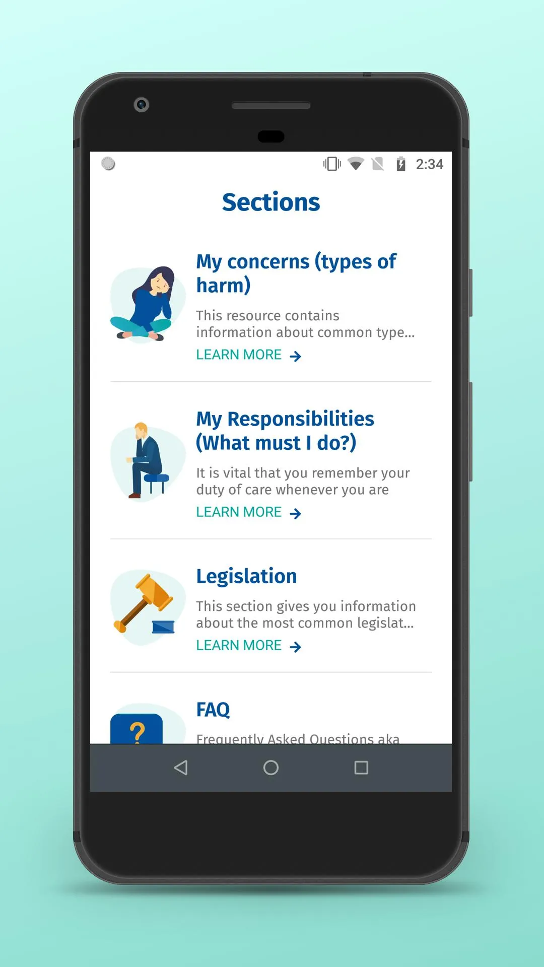 Adult support and protection | Indus Appstore | Screenshot