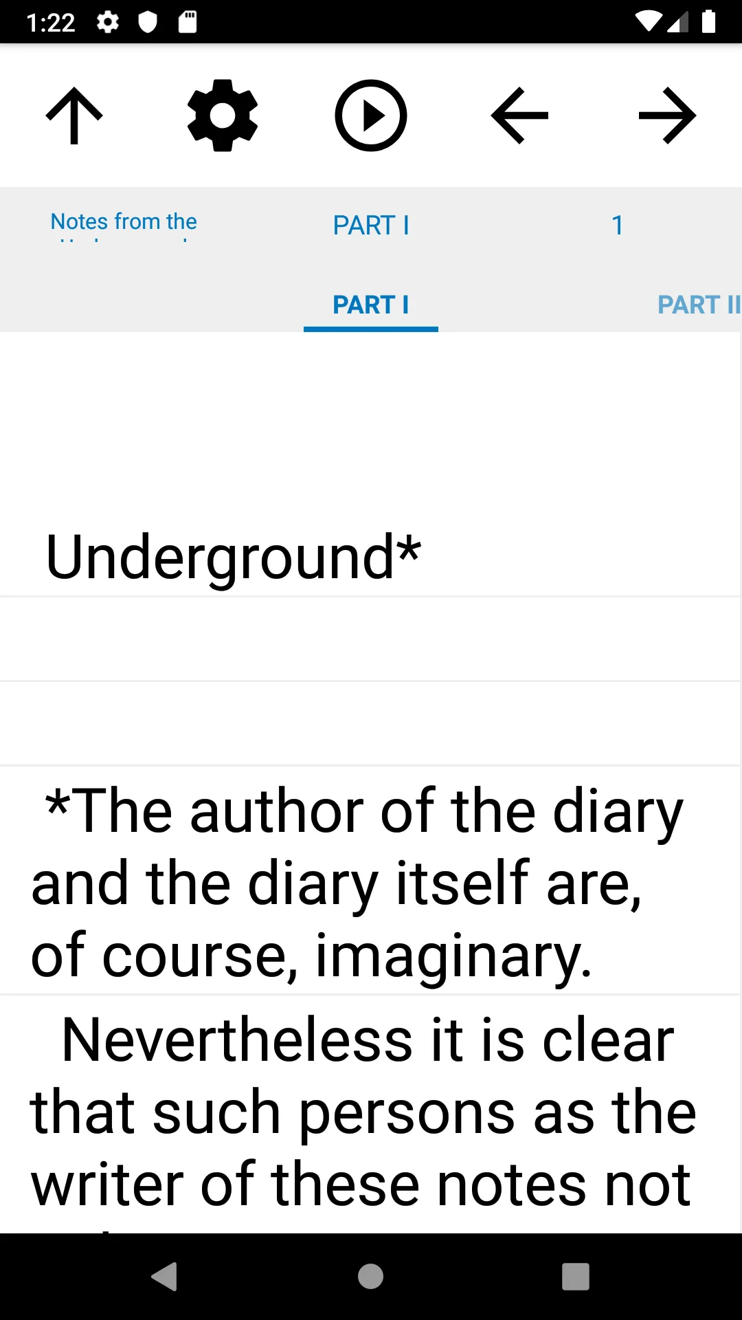 Book, Notes from the Undergrou | Indus Appstore | Screenshot