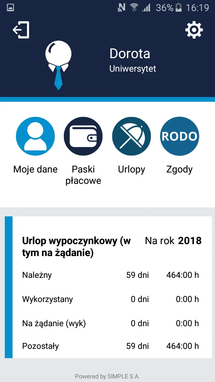 mPracownik | Indus Appstore | Screenshot