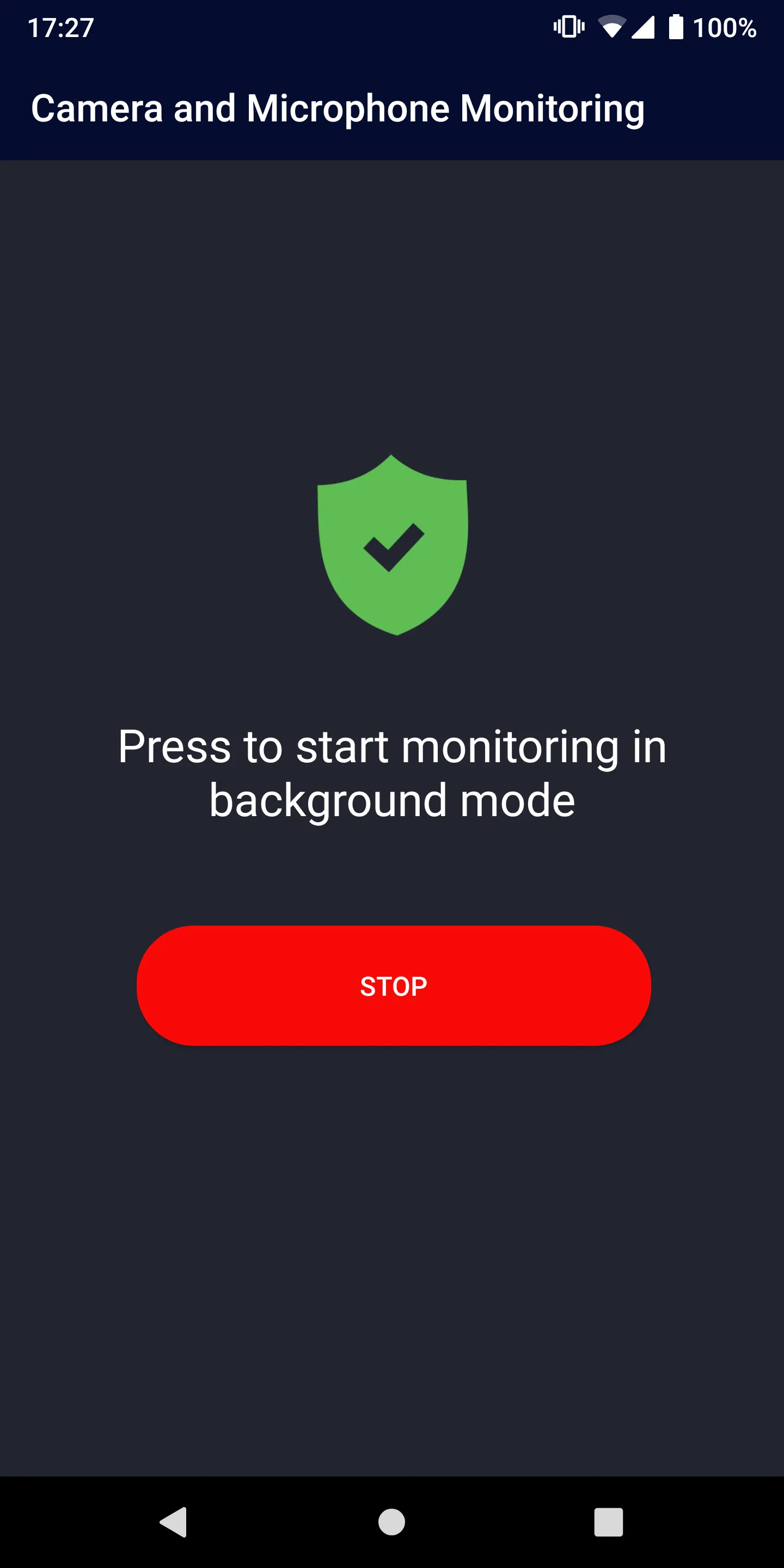 Camera & Microphone Monitoring | Indus Appstore | Screenshot