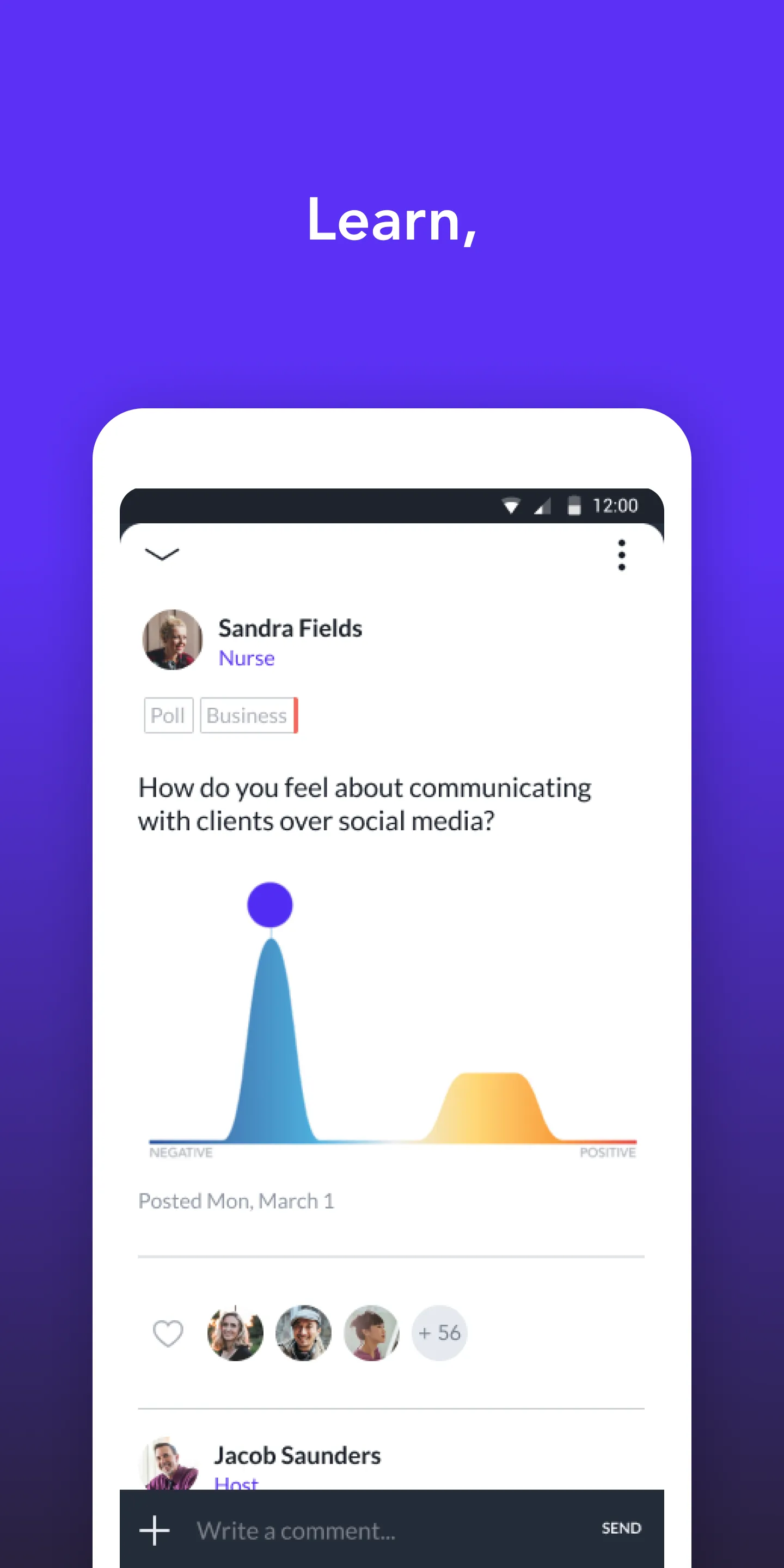 Comma Community | Indus Appstore | Screenshot