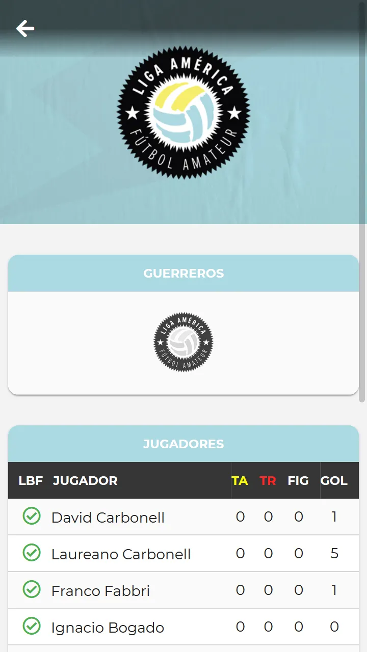 Liga América Uruguay | Indus Appstore | Screenshot