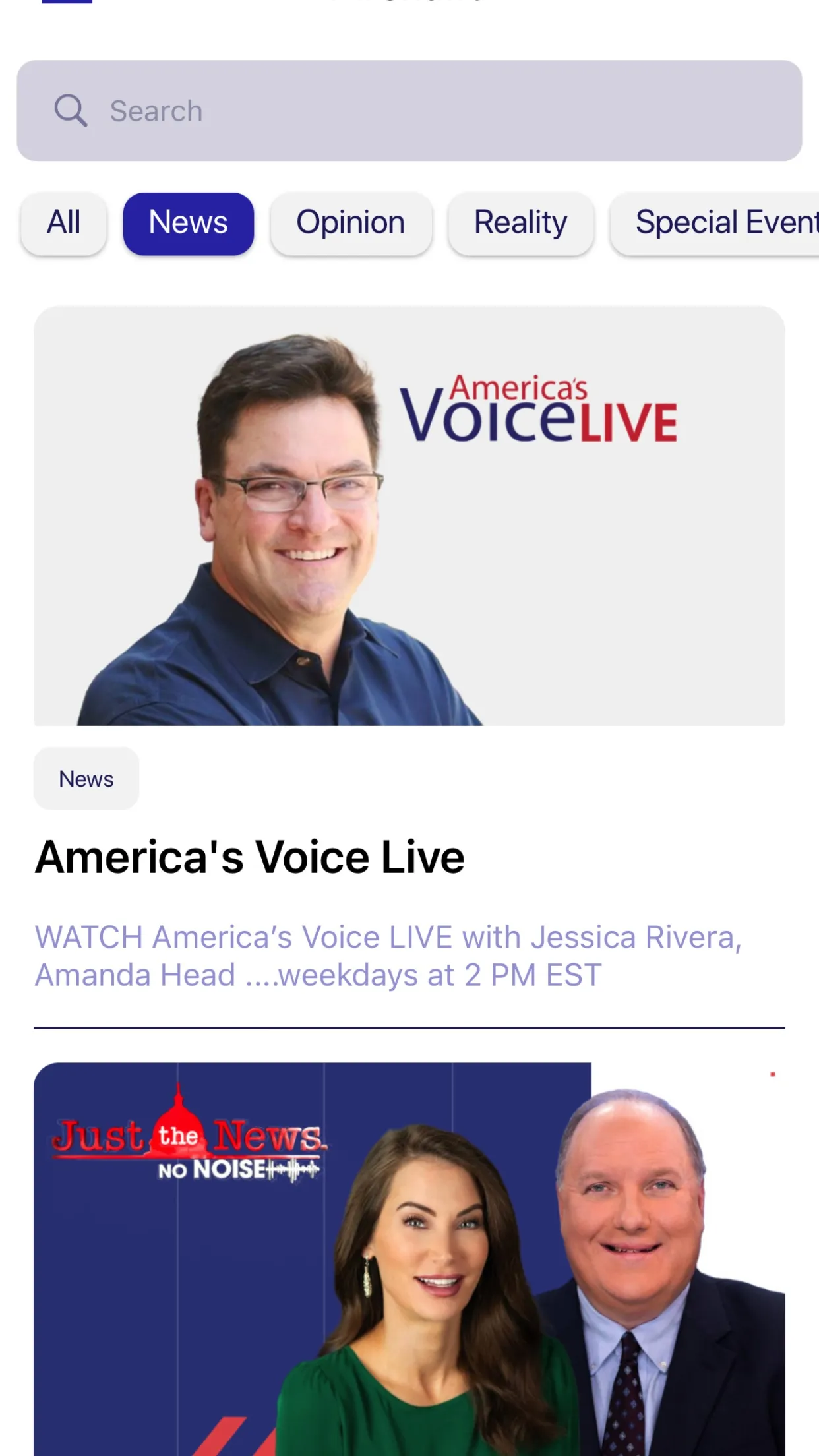 Real America’s Voice News | Indus Appstore | Screenshot