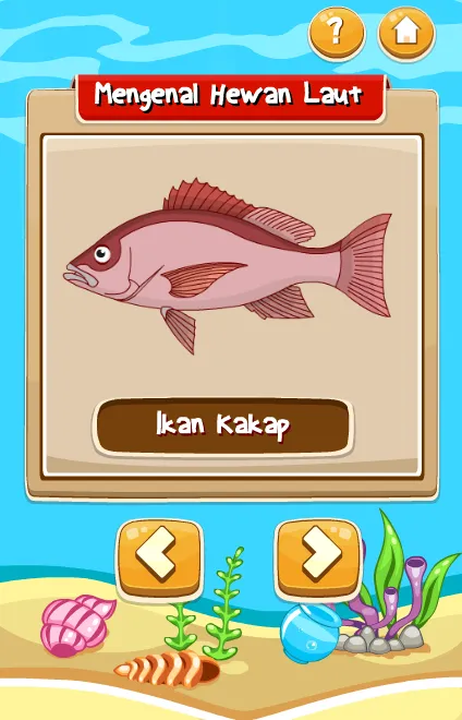 Game Anak Edukasi Hewan Laut | Indus Appstore | Screenshot