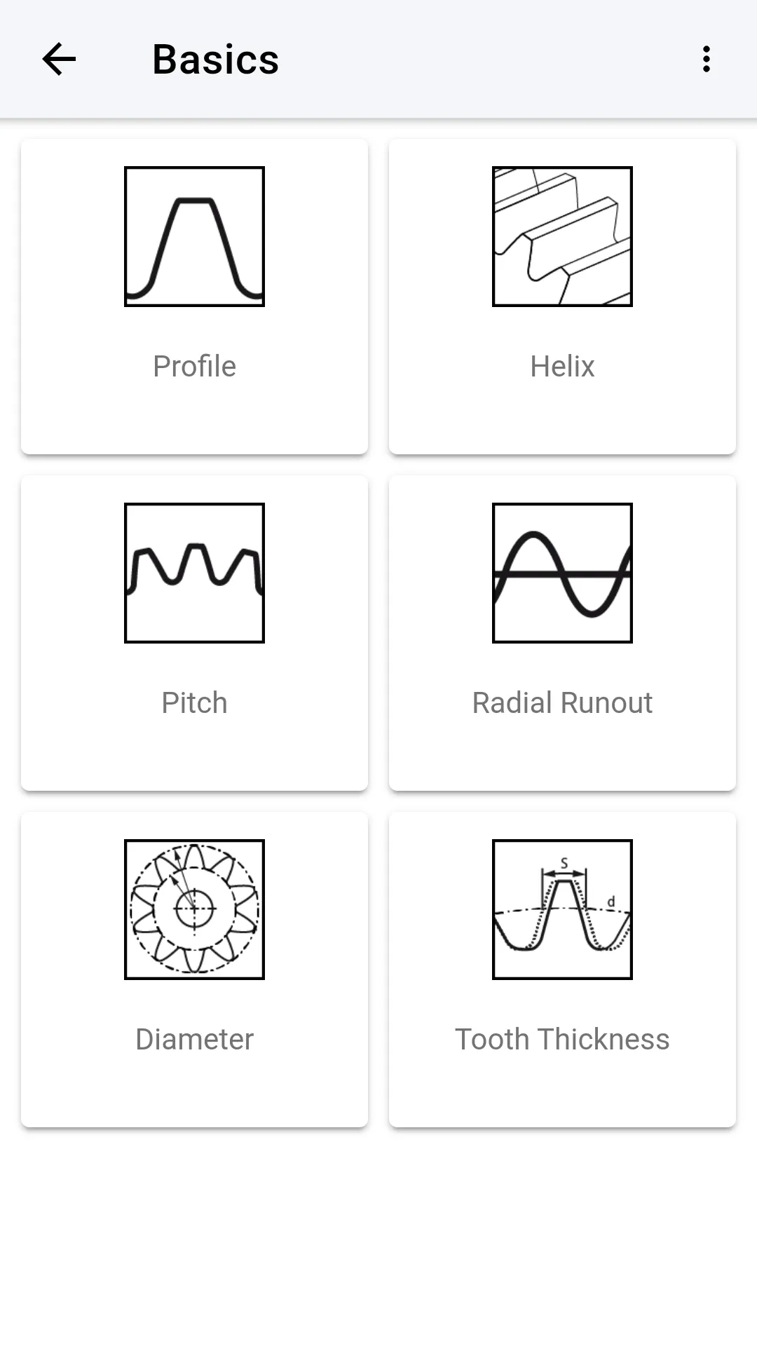 Gear Metrology | Indus Appstore | Screenshot