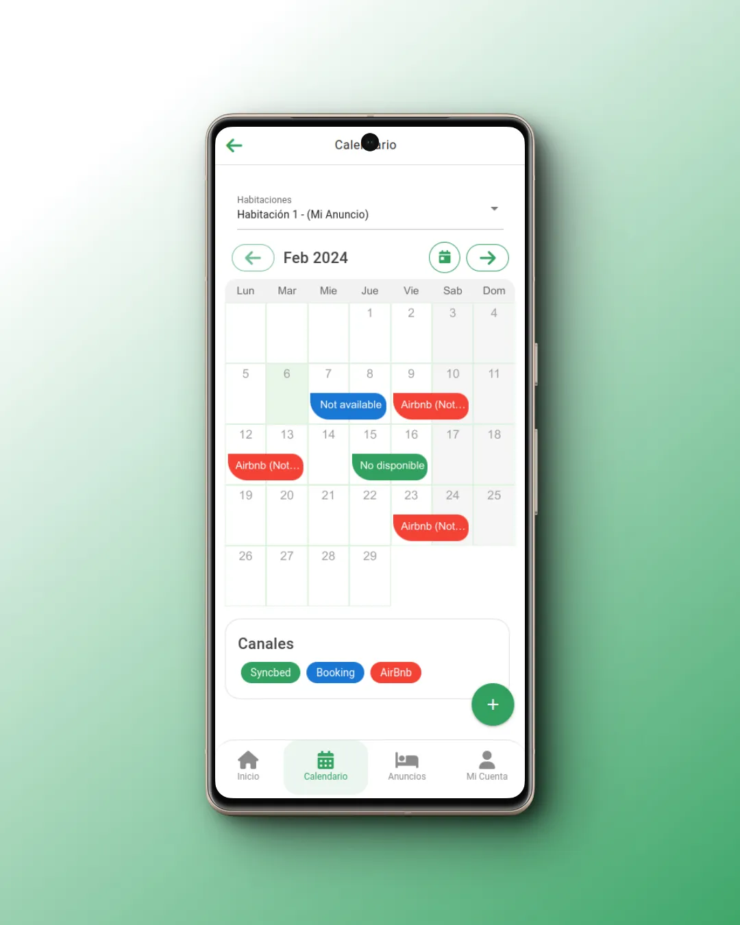 SyncBed Booking Calendar | Indus Appstore | Screenshot