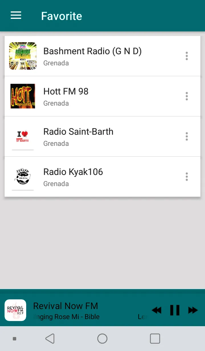 Radio Grenada | Indus Appstore | Screenshot