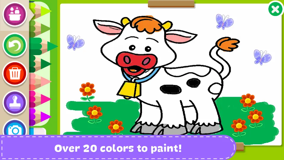 Paint and Learn Animals | Indus Appstore | Screenshot