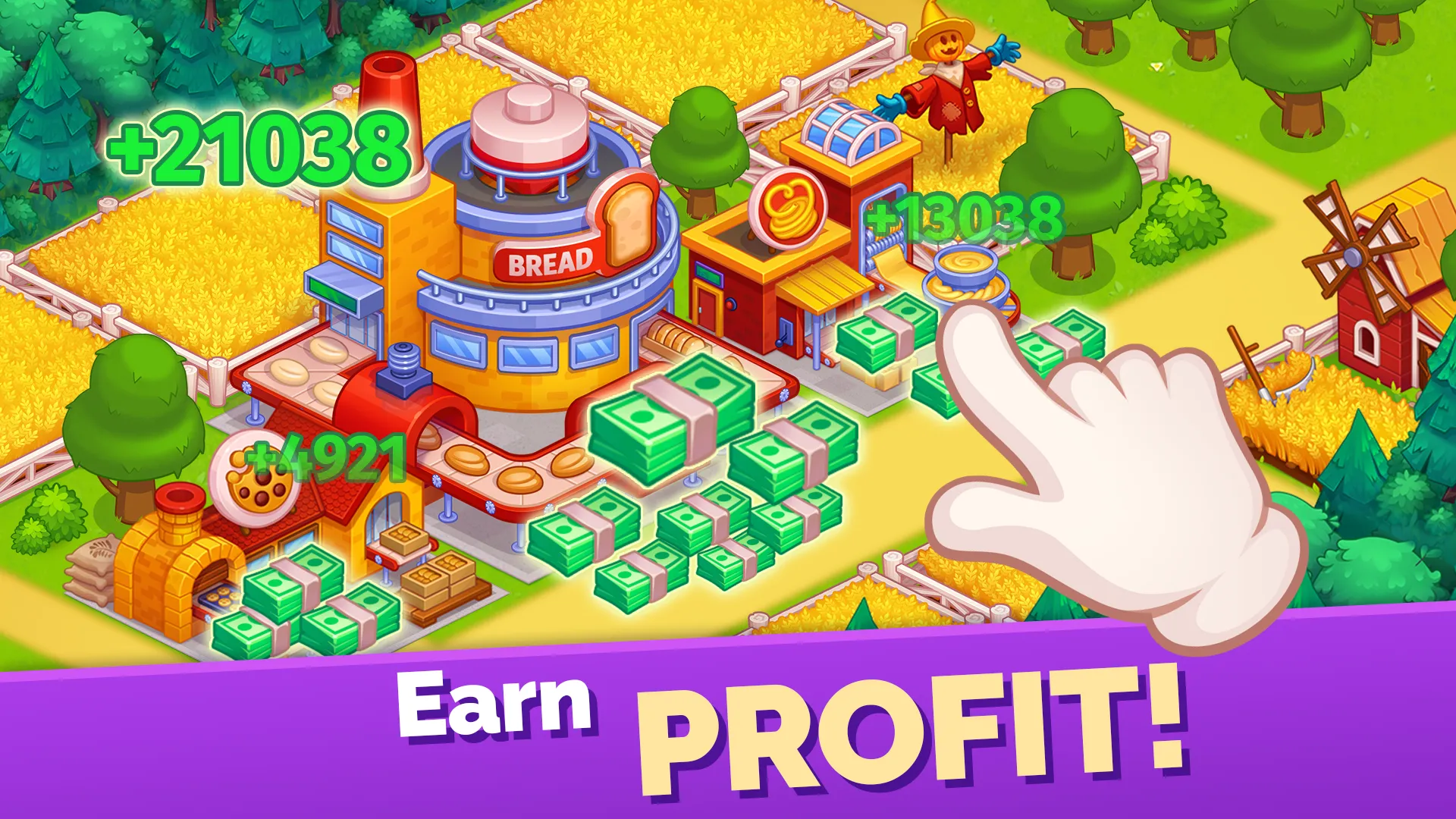 Mega Farm Clicker: idle tycoon | Indus Appstore | Screenshot