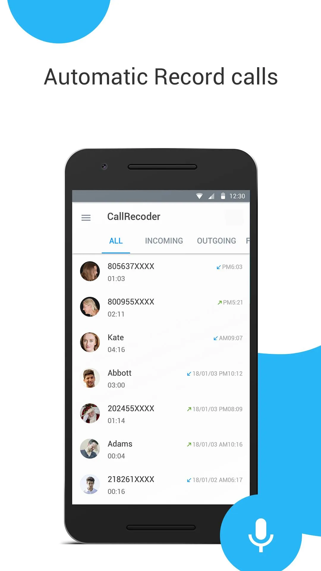 Call Recorder: Voice Recorder | Indus Appstore | Screenshot