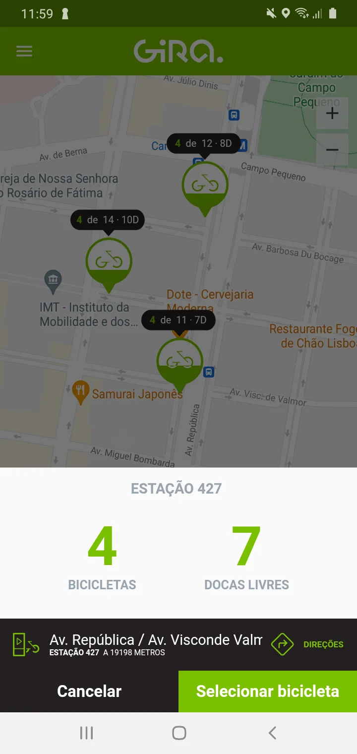 Gira. Bicicletas de Lisboa | Indus Appstore | Screenshot