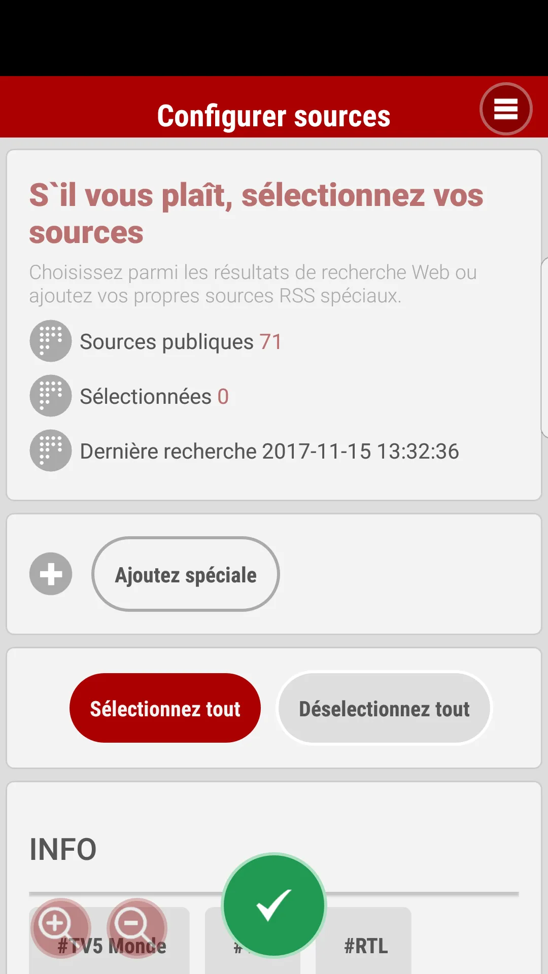 HexActu - Actualités en direct | Indus Appstore | Screenshot