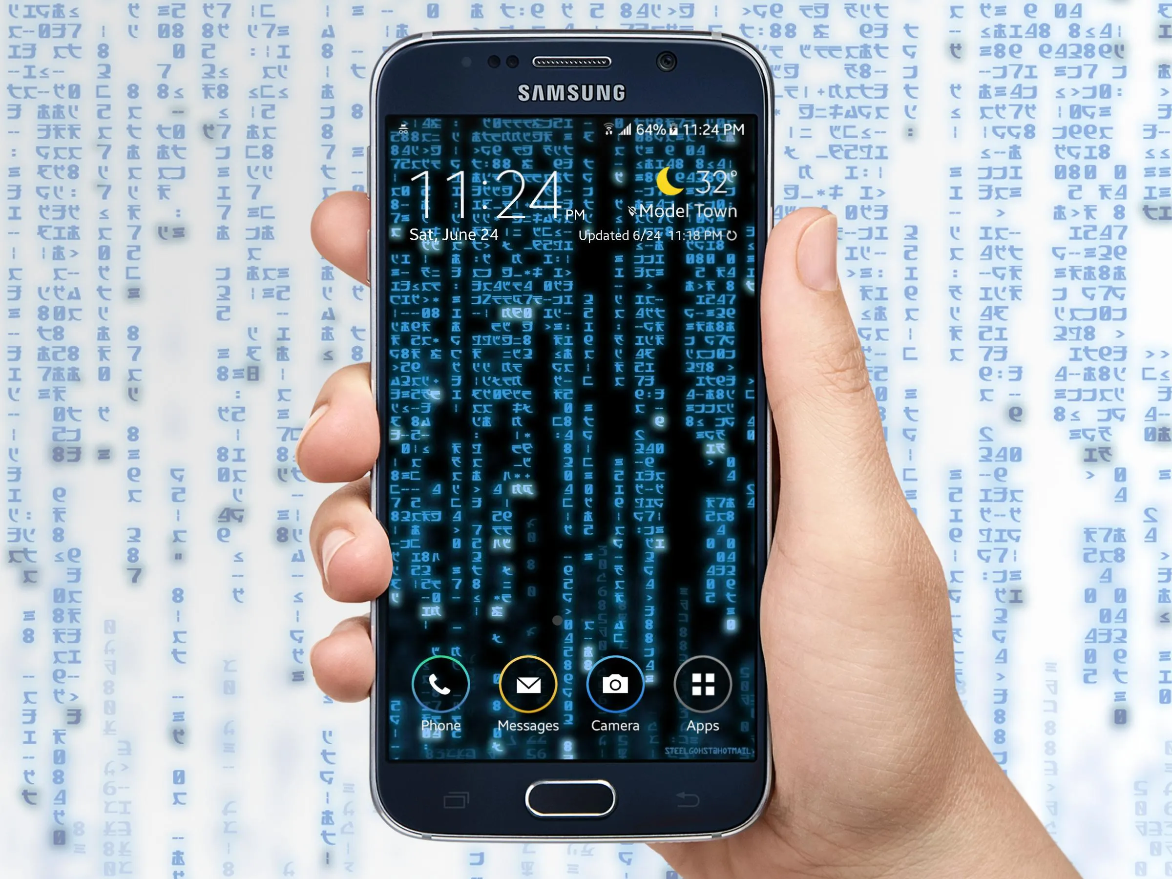 Matrix Code Live Wallpaper | Indus Appstore | Screenshot