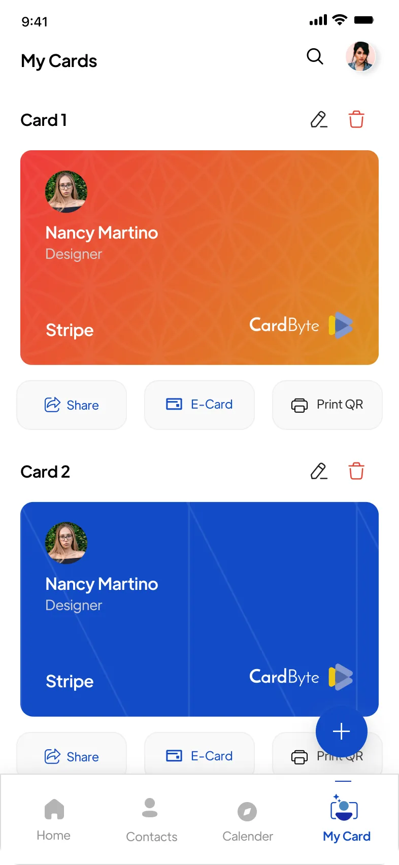 CardByte: Enterprise | Indus Appstore | Screenshot